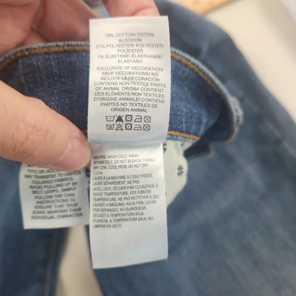 Lucky Brand Men's Medium Wash 221 Straight Denim Jeans Size 38 - Picture 10 of 14